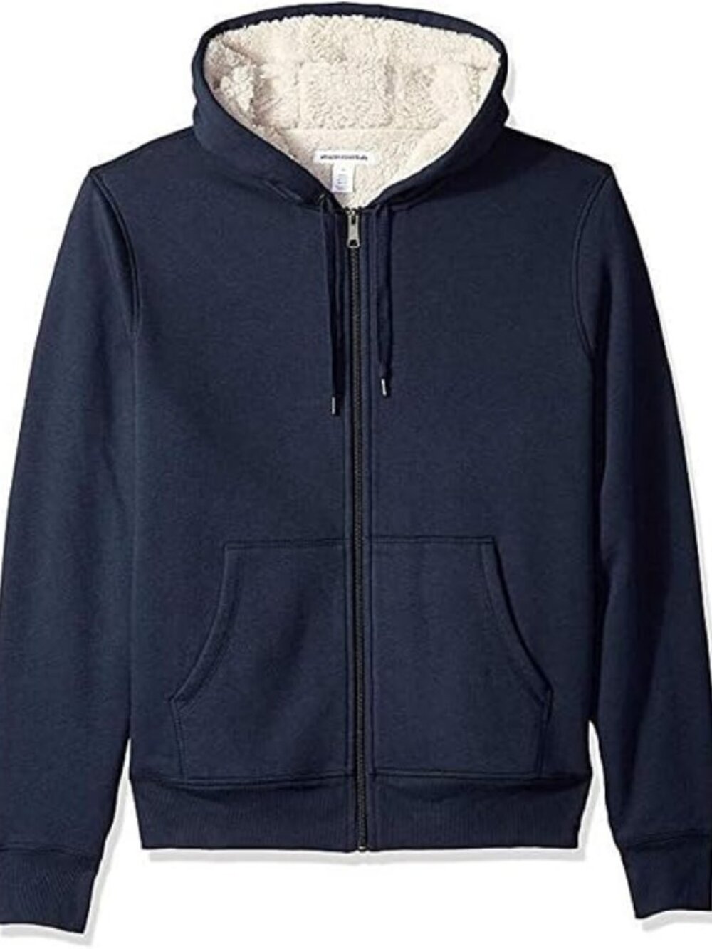 Amazon Essentials Women's Sherpa-Lined Fleece Full-Zip Hooded Jacket with Drawst